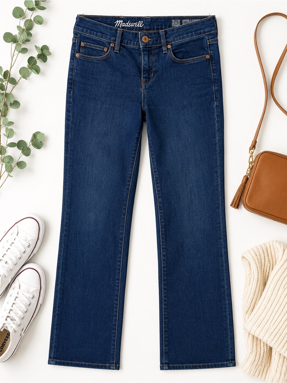 Madewell‎ Rail Straight Jeans – Women’s Size 27 0045